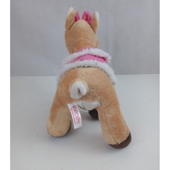 Dan Dee Rudolph The Red Nosed Reindeer Clarice 14" Collectible Plush Rare - Picture 4 of 7